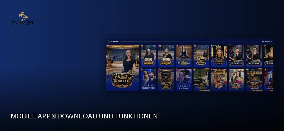 Palms Bet promotional banner